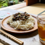 ツナと塩昆布のさっぱりコク旨そうめん